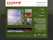 Tablet Screenshot of chiefethanol.com